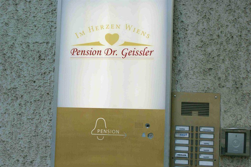 Pension Dr. Geissler Βιέννη Εξωτερικό φωτογραφία